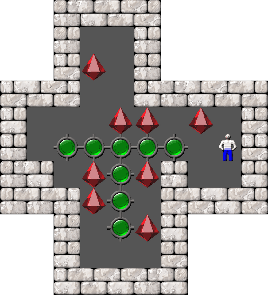 Sokoban Sasquatch XII level 42